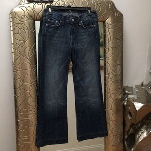 7 for all Mankind Jeans - size 25 - dark denim
